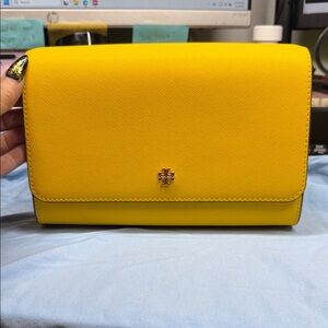 Tory Burch Vibrant Yellow Crossbody Bag